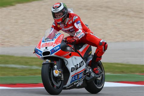 Lorenzo First Ducati And Second Row At Cota Motogp