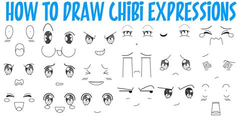 We Have Made Up A Huge Guide To Drawing Chibi Expressions And Emotions It Is Super Easy To Do