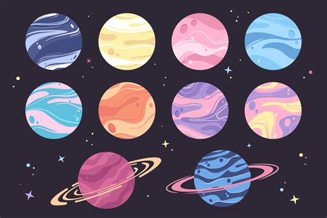 Planets Graphic By Cmeree · Creative Fabrica