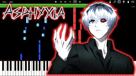 Asphyxia Tokyo Ghoulre Opening Theme Cöshunie Piano Tutorial