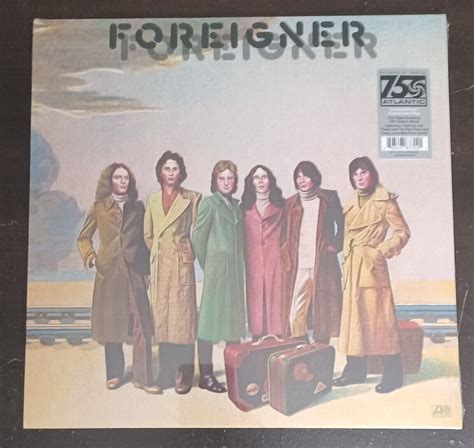 Foreigner Self Titled Debut Limited Edition Crystal Clear Vinyl Lp New