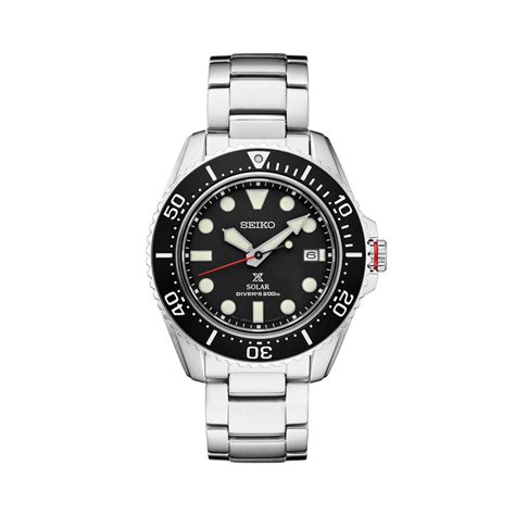 Seiko 38mm Prospex Solar Powered Dive Watch With 10 Month Power Reserve