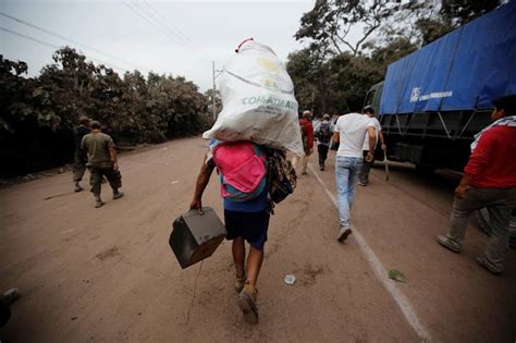 Scores Dead Rescuers Struggle As Guatemala Volcano Spews Hot Mud Flow