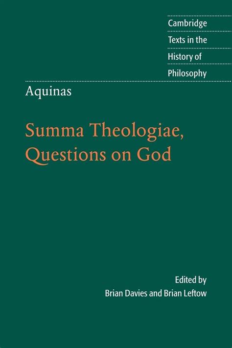 Aquinas Summa Theologiae Questions On God Buch Versandkostenfrei Bei Weltbildde Bestellen