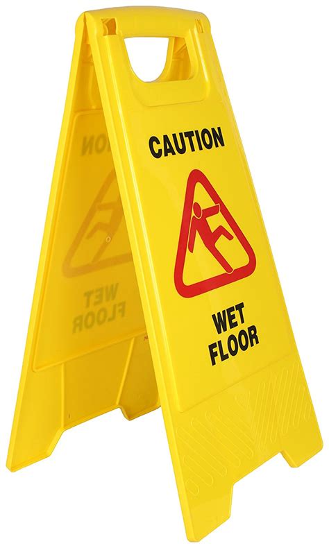 Buy Plastic Combo Caution Sign Board Wet Floor And Cleaning In Progress