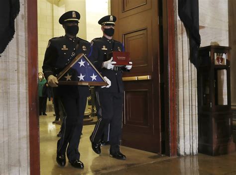 His sacrifice reminds us every day of our obligation to. Brian Sicknick, Capitol police officer killed by Capitol mob, lies in honor in Rotunda | WITF