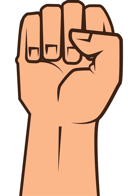 Hand Closed Fist Png Transparent Clipart World