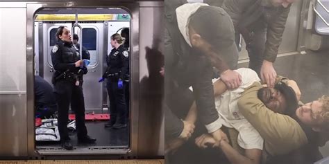 Dangerous Homeless Man Choked To Death By Veteran Marine On Nyc Subway The Post Millennial