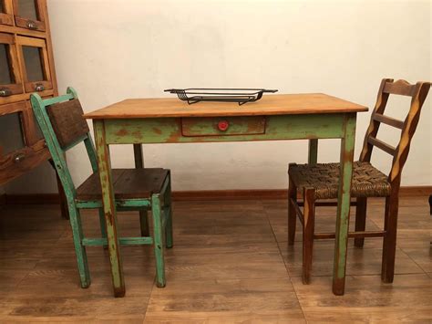 Colección de taburetes de diferentes estilos. Mesa De Cocina Antigua Madera Restaurada - $ 6.000,00 en ...