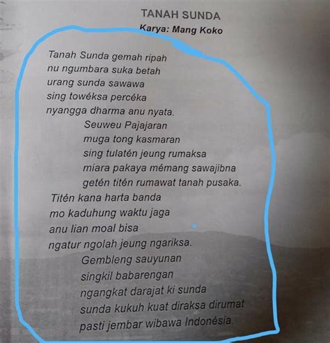 Sajak Tanah Sunda - Homecare24
