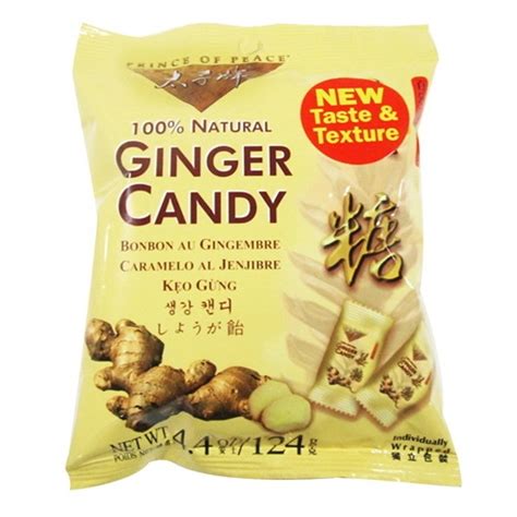 Prince Of Peace Ginger Candy Chews 100 Natural 4 4 Oz
