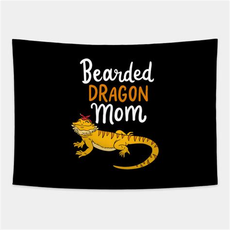 Bearded Dragon Mom Pogona Reptile Mothers Day T Mothers Day Tapestry Teepublic