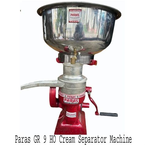 Paras Gr 9 Ho Cream Separator Machine At Rs 15500 Cream Separator