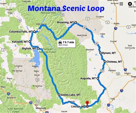 Enjoy The Most Scenic Roads In Montana Rv Travel Places To Travel