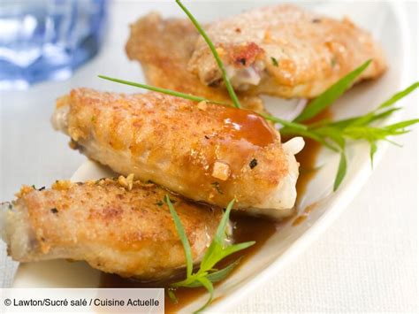 Ailes de poulet au miel facile découvrez les recettes de Cuisine Actuelle