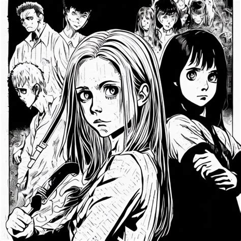 Buffy The Vampire Slayer In The Style Of Junji Itos Openart