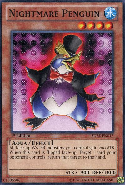 Yu Gi Oh Cards Daily — Nightmare Penguin “all Face Up Water Monsters