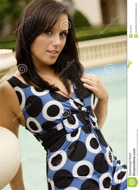 Brunette Fashion Model Stock Image Image Of Urban Girl 3271013