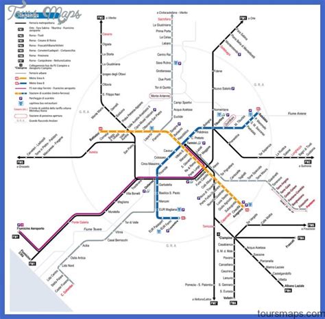 Romes Metro Map Archives