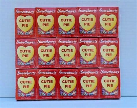 The Original Sweethearts Conversation Hearts Candy Necco Spangler 8 Boxes For Sale Online Ebay