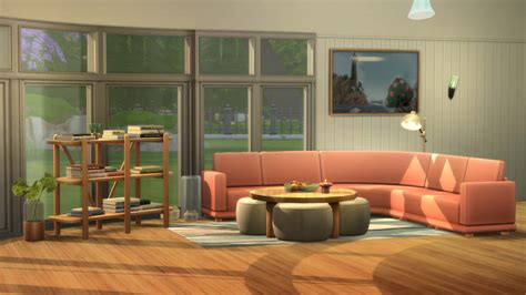 Download Cozy Living Room Sims 4 Cas Background