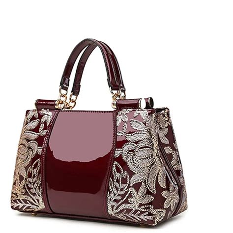 Luxury Embroidery Women Bag Luxury Brand Women Shoulder Bags Famous