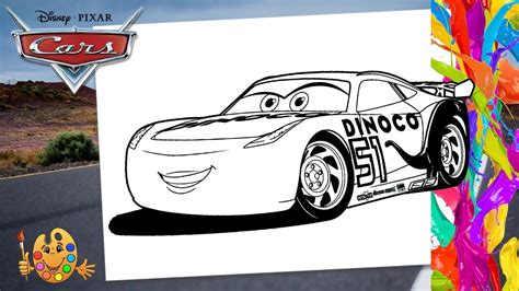 Coloring Disney Pixar Cars : Cruz Ramirez | Coloring pages | Coloring