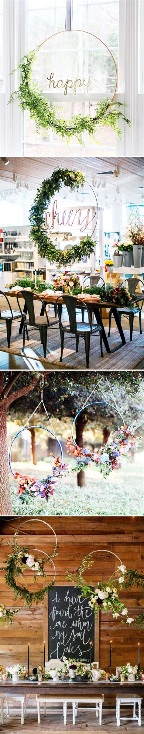 13 Awesome Diy Hula Hoop Wreaths Pretty My Party Party Ideas