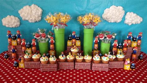 Super Mario Brothers Birthday Party Ideas Photo 6 Of 12 Catch My Party
