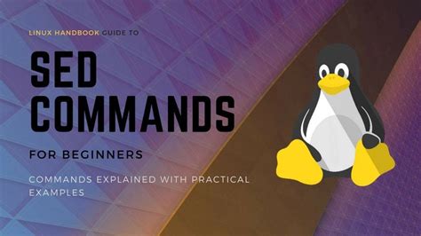 If that sounds strange, picture a stream flowing through a pipe. Getting Started With SED Command Beginner's Guide