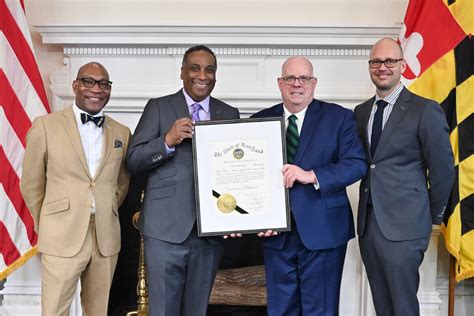 Faculty In Eric Byrd Trio Awarded Maryland Governors Citation