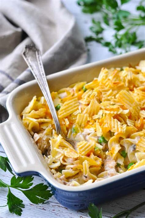 Tuna Noodle Casserole The Seasoned Mom