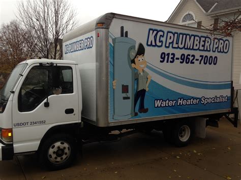 Depending on how close the tankless. KC Water Heater box truck - Water Heaters Installed by ...