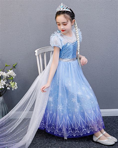 Elsa Dress For Girls Cosplay Elsa Costume Juniors Frozen 2 Etsy