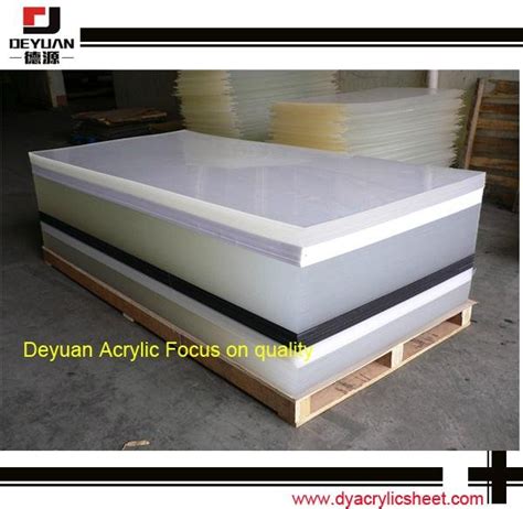 4 X 8 Translucent White Plexiglass Sheet For Sale Acrylic Sheet Deyuan China Manufacturer