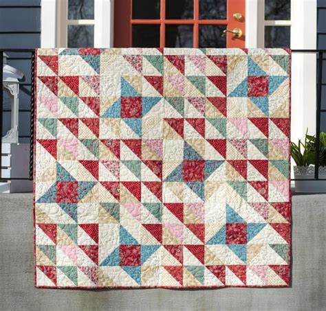 Friendship Stars Quilt Kit By Marilyn Foreman Featuring Boundless
