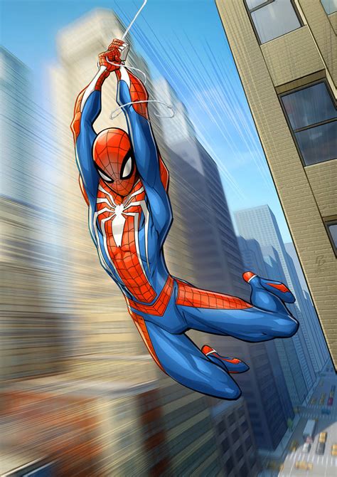 Spider Man Ps4 By Patrickbrown On Deviantart