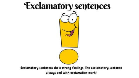 Simple Way To Teach Exclamatory Sentences To Your Kids The Mum Educates