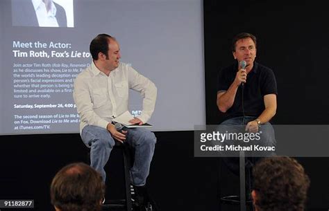Lie To Me Actor Tim Roth Hosts Q A Panel At Apple Store Santa Monica C