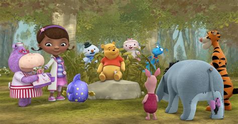 Doc Mcstuffins And Winnie The Pooh Epic Crossover Special Brown Bag Labs