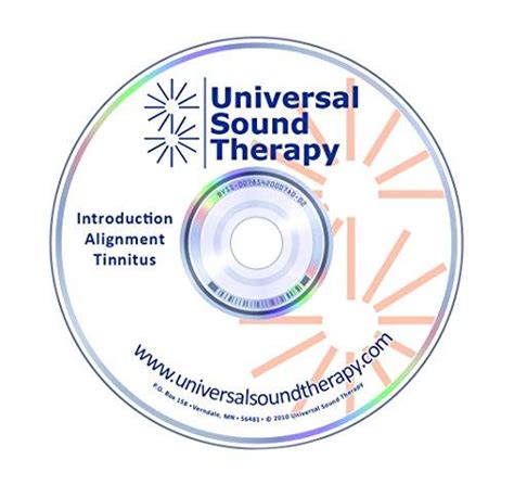 Natural Tinnitus Relief Sound Therapy Treatment Cd Help The