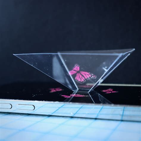 Diy Hologram Viewer From Craft Plastic Technochic