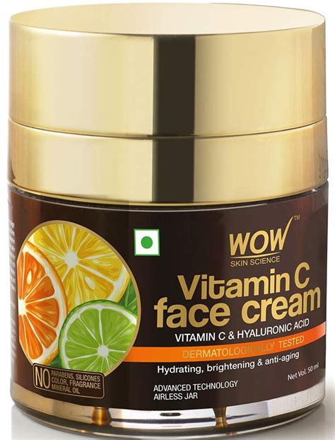 Wow Skin Science Vitamin C Face Cream Ingredients Explained