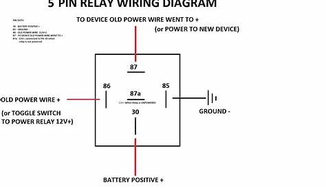 Simple 5 Pin Relay Diagram | DSMtuners