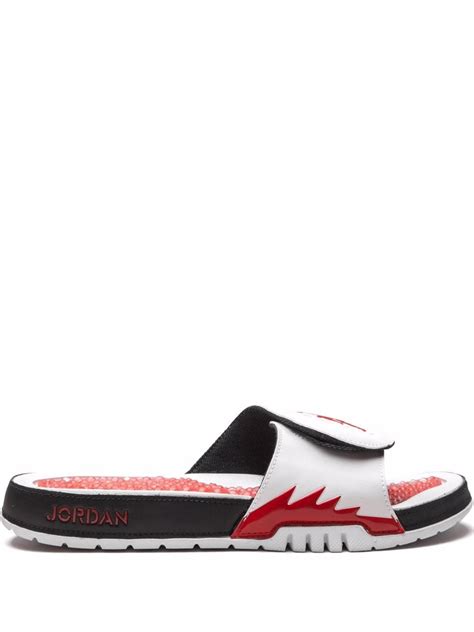 Jordan Jordan Hydro 5 Retro Fire Red 5 Slides Farfetch