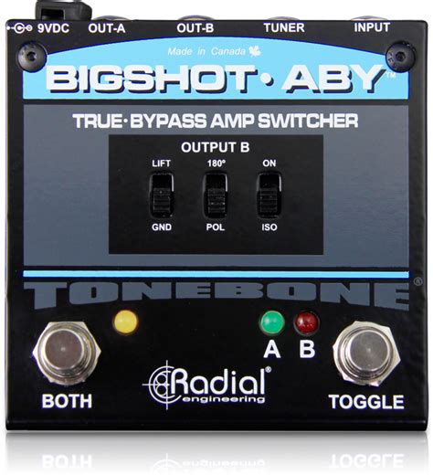 Aby Pedal For Switching Between Amps The Gear Page