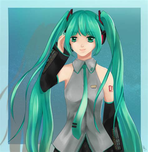 Hatsune Miku Redraw By Ichigochoco O3o On Deviantart