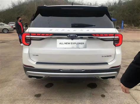 Leaked In China 2023 Ford Explorer Gets Facelift And A Redesigned