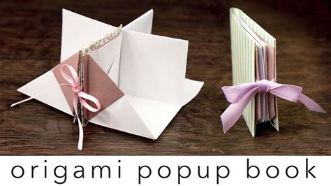 Origami Popup Book Tutorial 00 Origami And Kirigami Book Origami