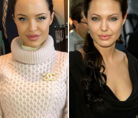 Meet Mara Teigen The Angelina Jolie Look Alike Whos Friends With